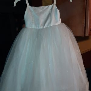 Girls Alfred Angelo Flowwr Girl Dress Size 4